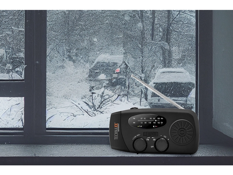 TECHNAXX Radio und Solarlaterne