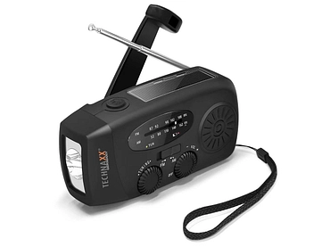 TECHNAXX Radio und Solarlaterne