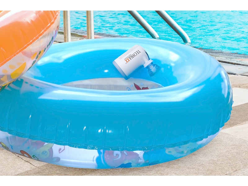 TECHNAXX Mini-Pumpe mit Batteriebetrieb