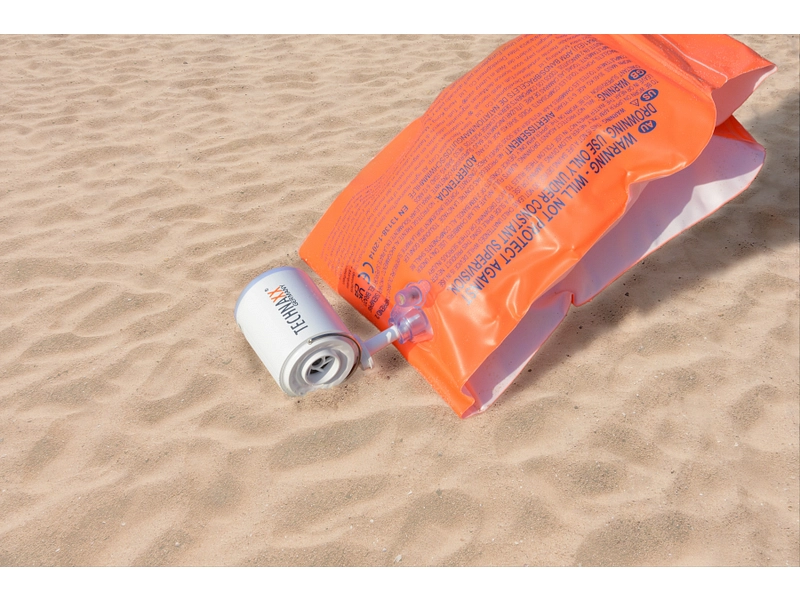 TECHNAXX Mini-Pumpe mit Batteriebetrieb