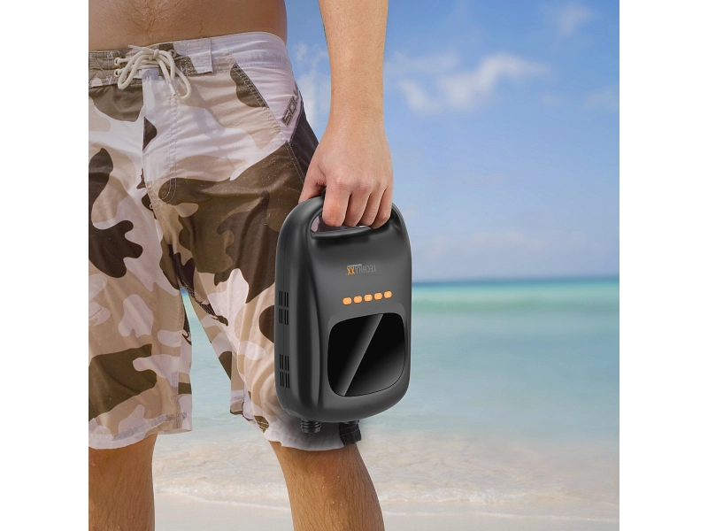 TECHNAXX Mini-Pumpe mit Powerbank