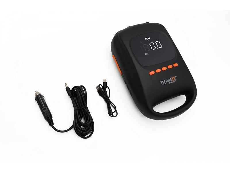 TECHNAXX Mini-Pumpe mit Powerbank