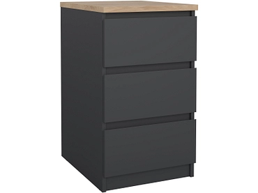 Nachttisch NAIA 3 Schubladen