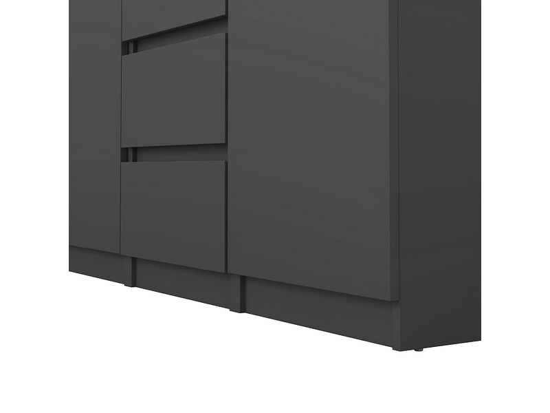 Comò NAIA 2 ante 4 cassetti