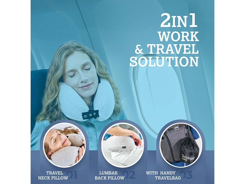 TECHNOGEL Oreiller 2IN1 TECHNOGEL Oreiller 2IN1