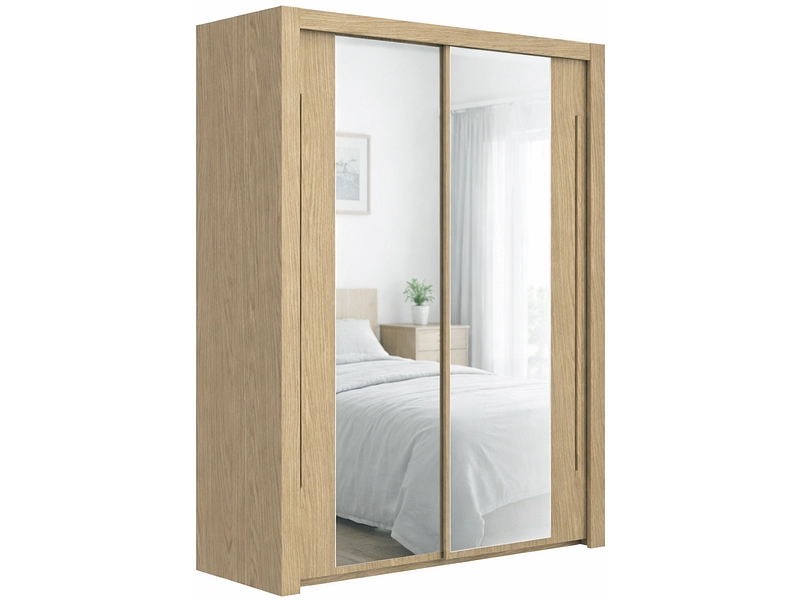 Armadio ante scorrevoli QUIMPER quercia Armadio ante scorrevoli QUIMPER quercia