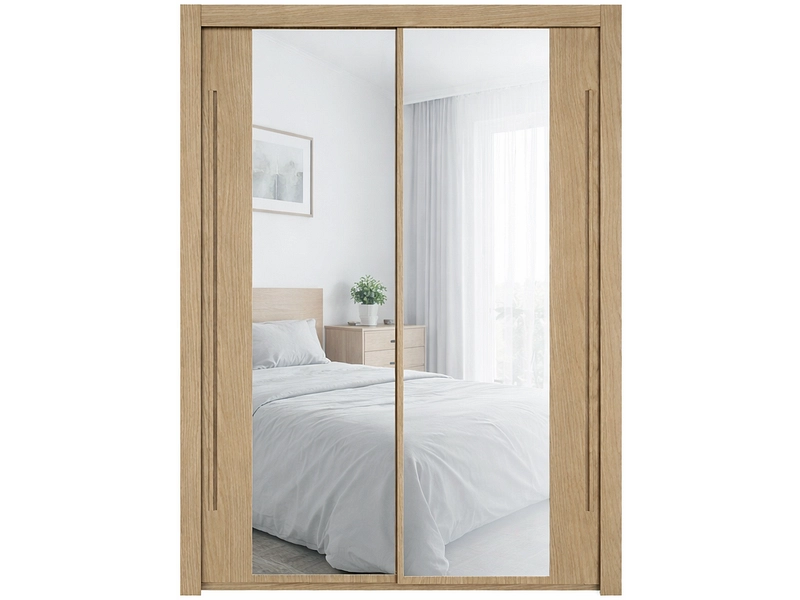 Armadio ante scorrevoli QUIMPER quercia Armadio ante scorrevoli QUIMPER quercia