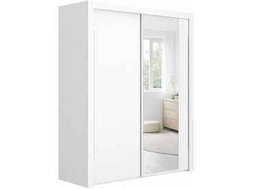 Armoire portes coulissantes QUIMPER blanc