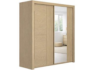 Armoire portes coulissantes QUIMPER chêne