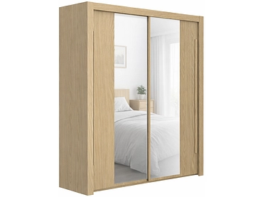 Armoire portes coulissantes QUIMPER chêne