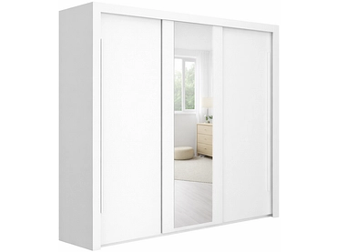 Schwebetürenschrank QUIMPER weiss