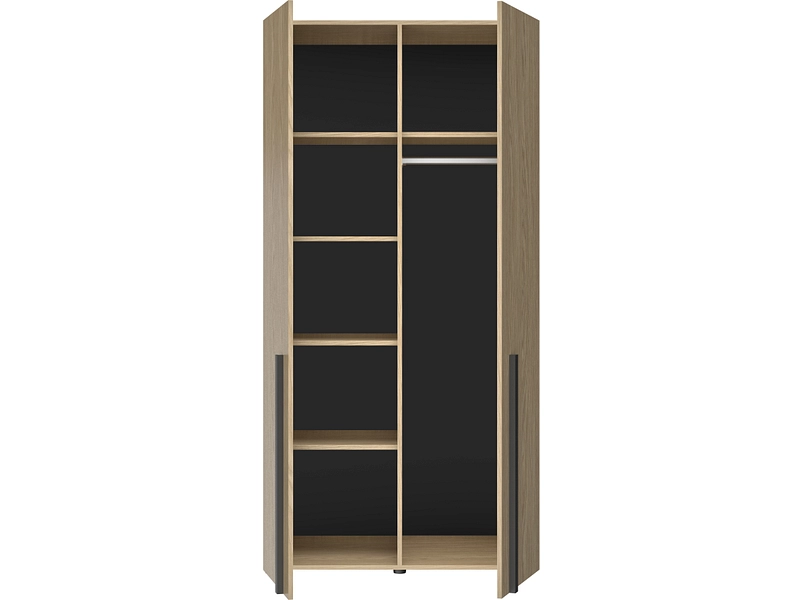 Drehtürenschrank NAEL eiche