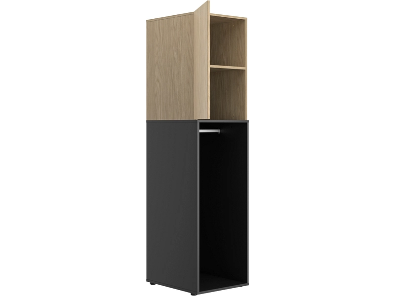 Drehtürenschrank NAEL eiche Drehtürenschrank NAEL eiche