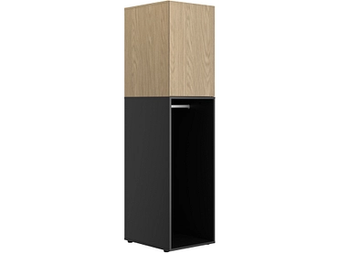 Drehtürenschrank NAEL eiche Drehtürenschrank NAEL eiche