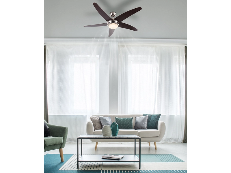 Deckventilator mit Beleuchtung FABIOLA