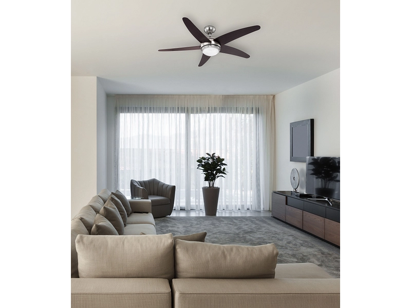 Deckventilator mit Beleuchtung FABIOLA