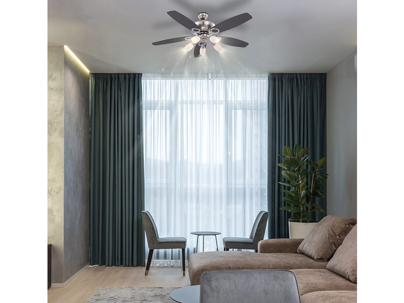Deckventilator mit Beleuchtung JERRY