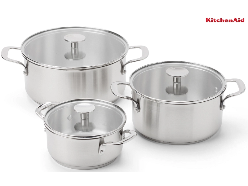 Set cuisson POLA KITCHENAID acier inoxydable acier