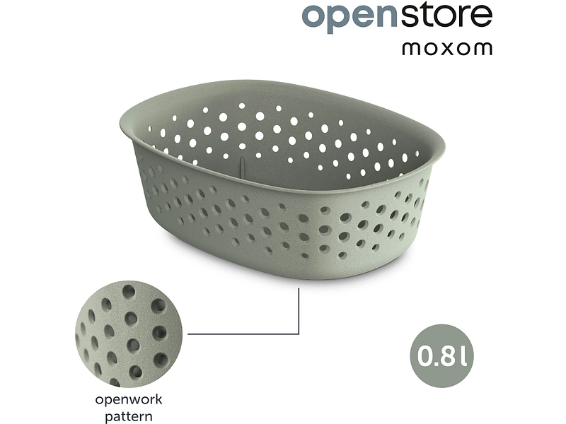 Cesto portaoggetti OPENSTORE verde Cesto portaoggetti OPENSTORE verde