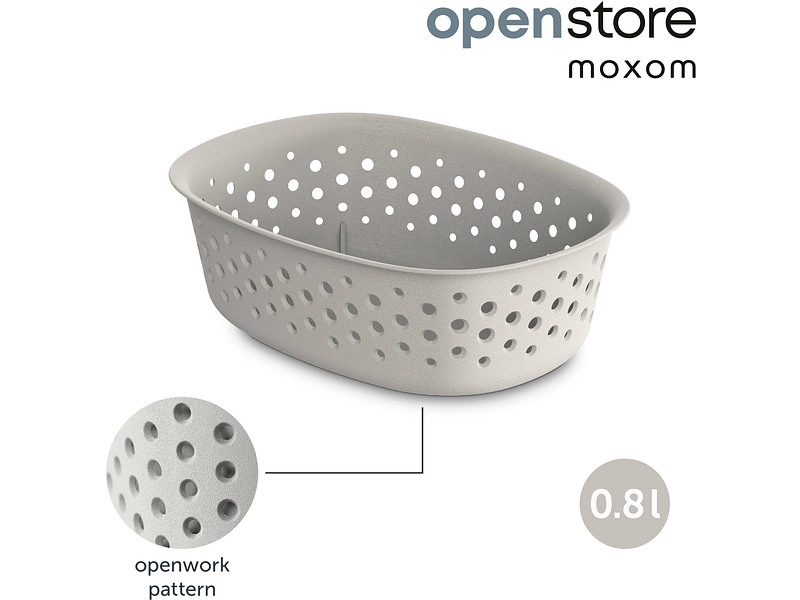 Cesto portaoggetti OPENSTORE bianco Cesto portaoggetti OPENSTORE bianco