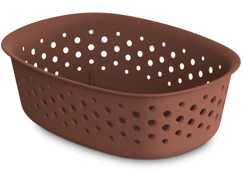 Cesto portaoggetti OPENSTORE terracotta Cesto portaoggetti OPENSTORE terracotta