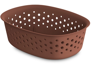 Cesto portaoggetti OPENSTORE terracotta