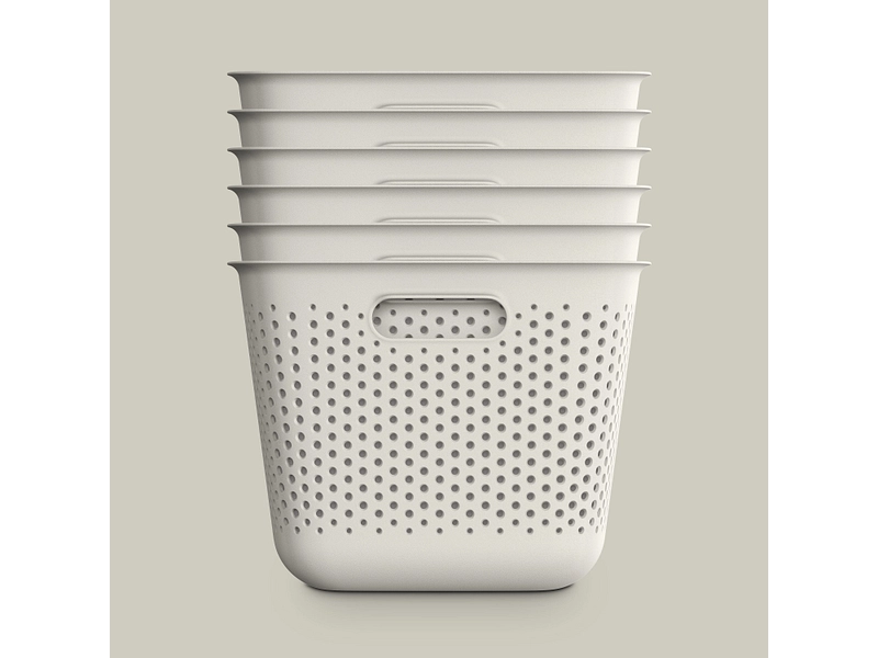 Cesto portaoggetti OPENSTORE bianco Cesto portaoggetti OPENSTORE bianco
