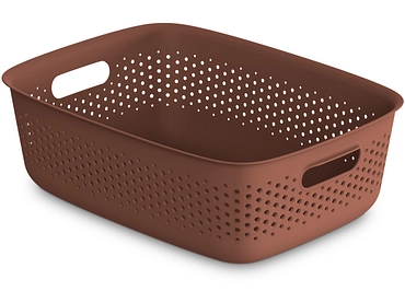Cesto portaoggetti OPENSTORE terracotta