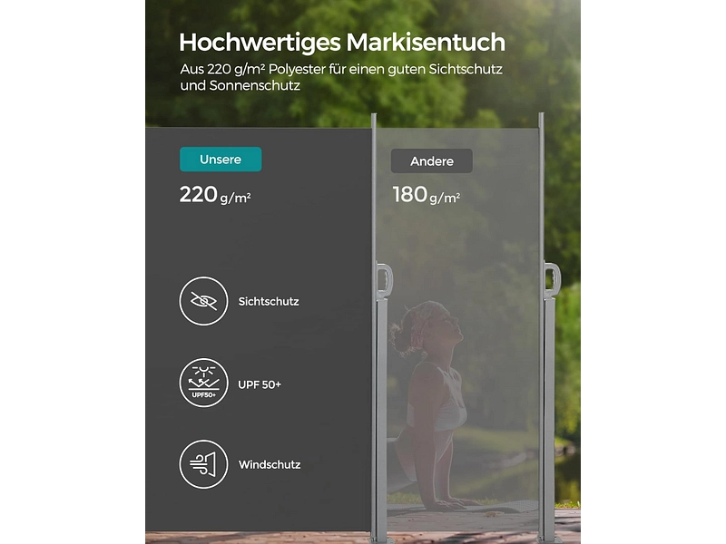 Sichtschutz grau Sichtschutz grau