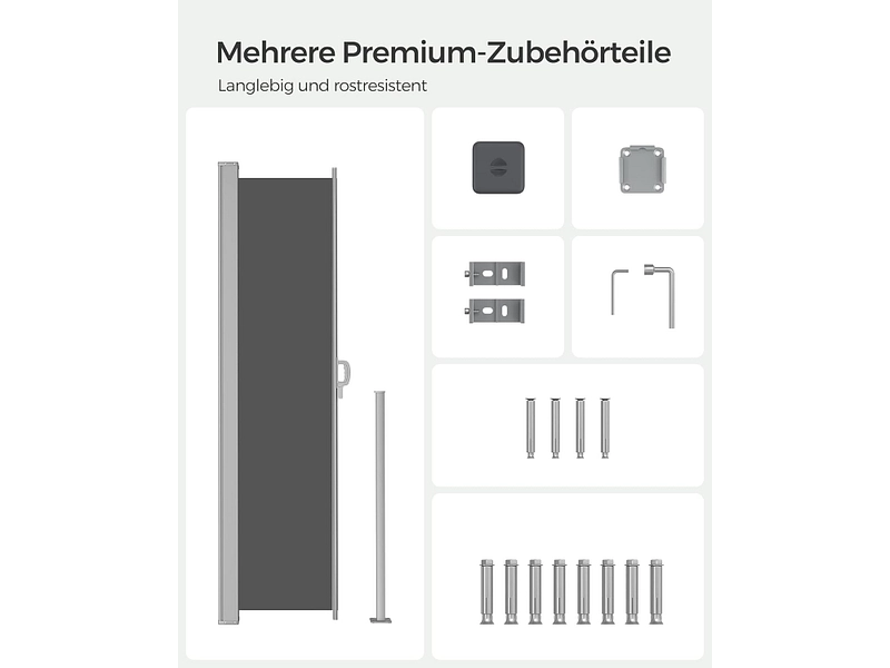 Sichtschutz grau Sichtschutz grau