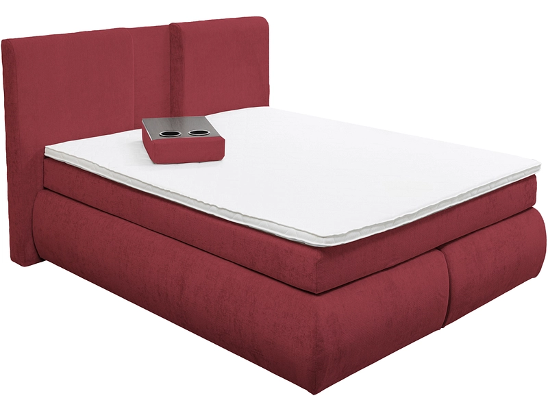 Boxspringbett NATI rot Boxspringbett NATI rot