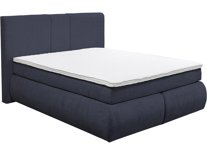 Boxspringbett NATI dunkelblau Boxspringbett NATI dunkelblau