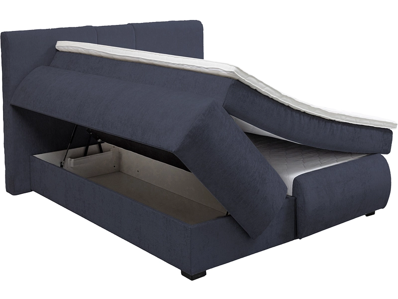 Boxspringbett NATI dunkelblau Boxspringbett NATI dunkelblau