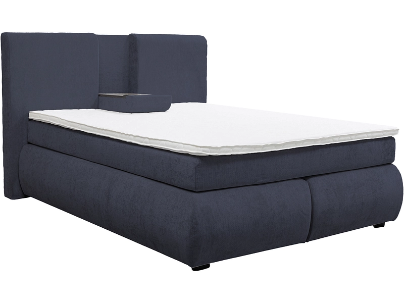 Boxspringbett NATI dunkelblau Boxspringbett NATI dunkelblau