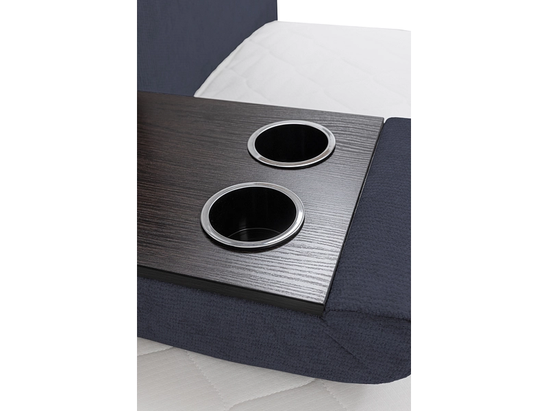 Boxspringbett NATI dunkelblau Boxspringbett NATI dunkelblau