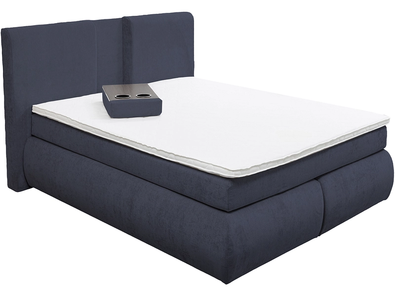 Boxspringbett NATI dunkelblau Boxspringbett NATI dunkelblau