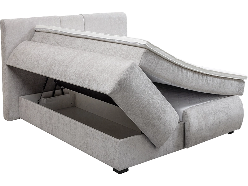 Boxspringbett NATI grau Boxspringbett NATI grau