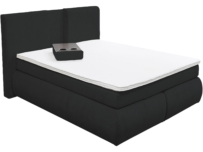 Boxspringbett NATI schwarz Boxspringbett NATI schwarz