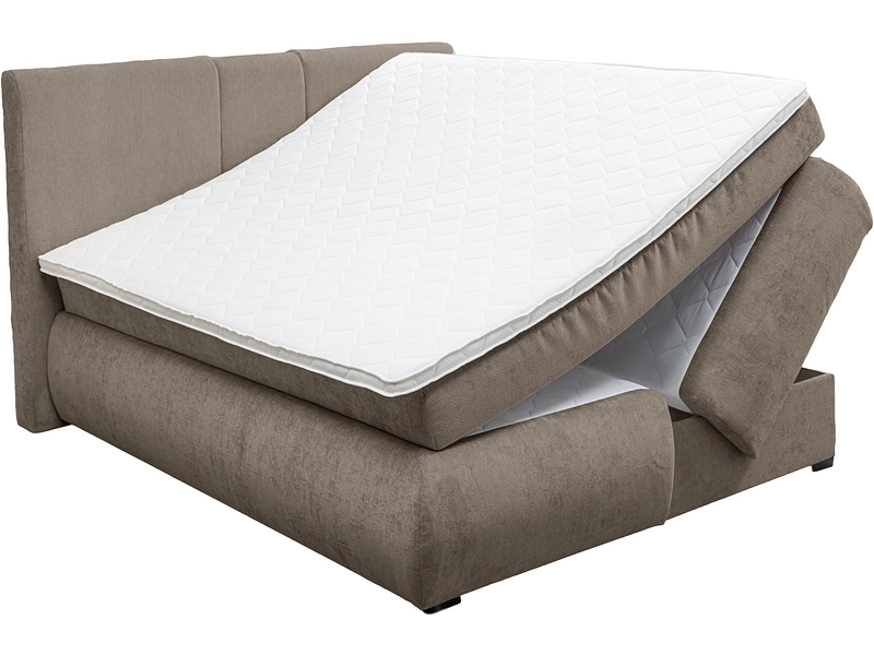 Boxspringbett NATI rotbraun Boxspringbett NATI rotbraun