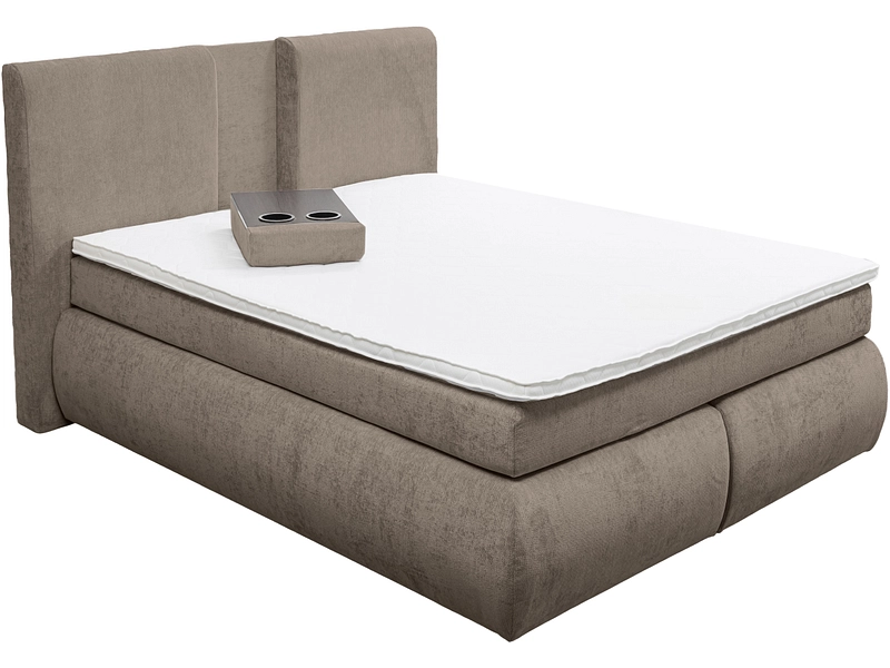 Boxspringbett NATI rotbraun Boxspringbett NATI rotbraun