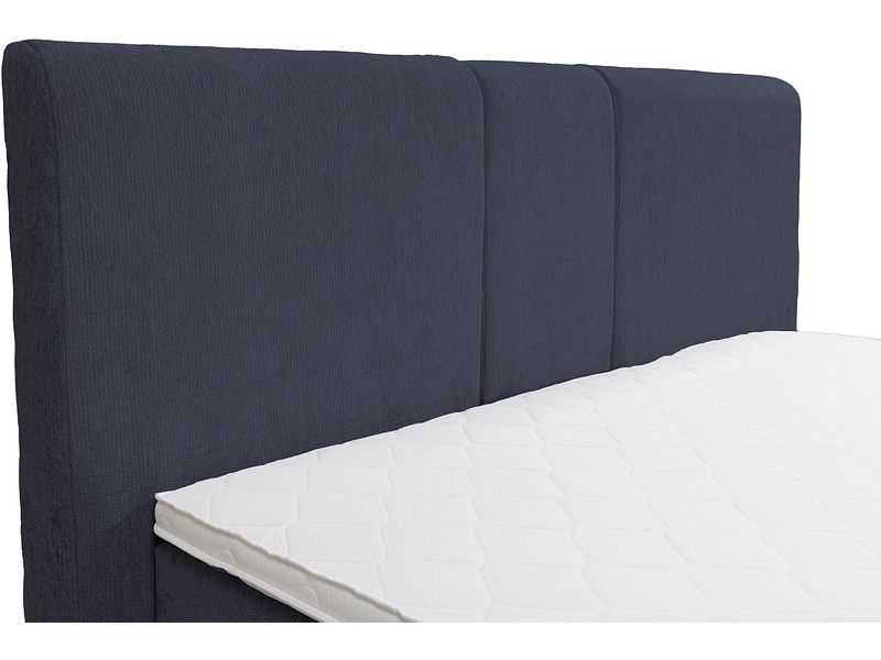 Boxspringbett NATI dunkelblau