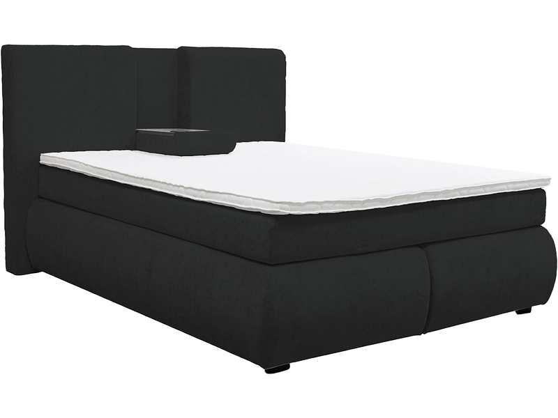 Boxspringbett NATI schwarz Boxspringbett NATI schwarz