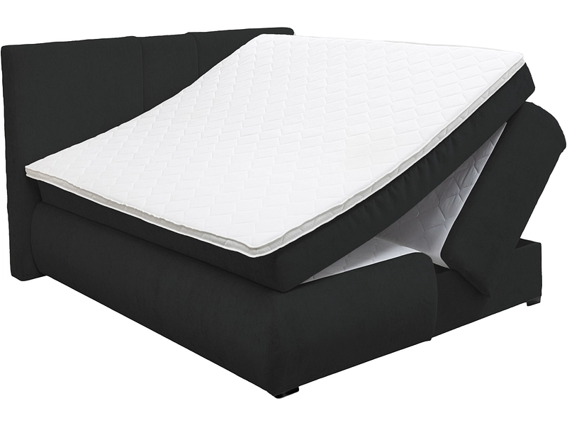 Boxspringbett NATI schwarz Boxspringbett NATI schwarz