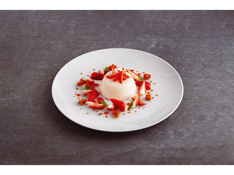 Flacher Teller PROFESSIONAL Porzellan weiss