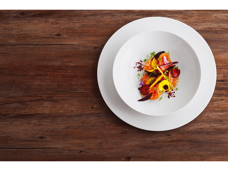 tiefe Teller PROFESSIONAL Porzellan weiss