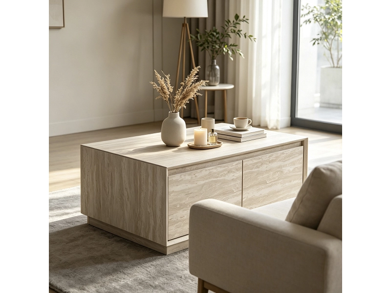 Table basse TRAVERTA Table basse TRAVERTA