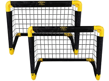 UMBRO Set mit 2 Mini-Fußballtoren