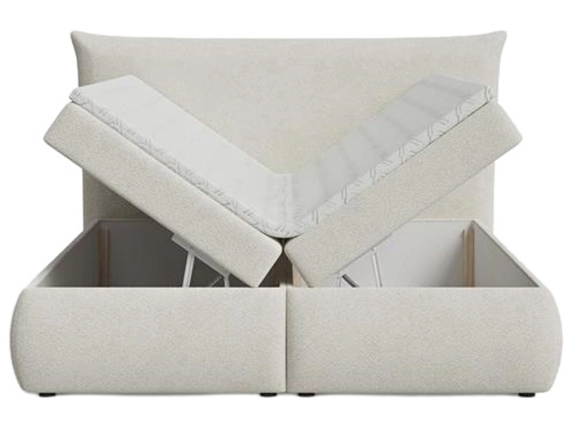Boxspringbett COCO beige