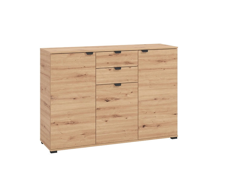 Kommode DUERO 3 Türen 2 Schubladen