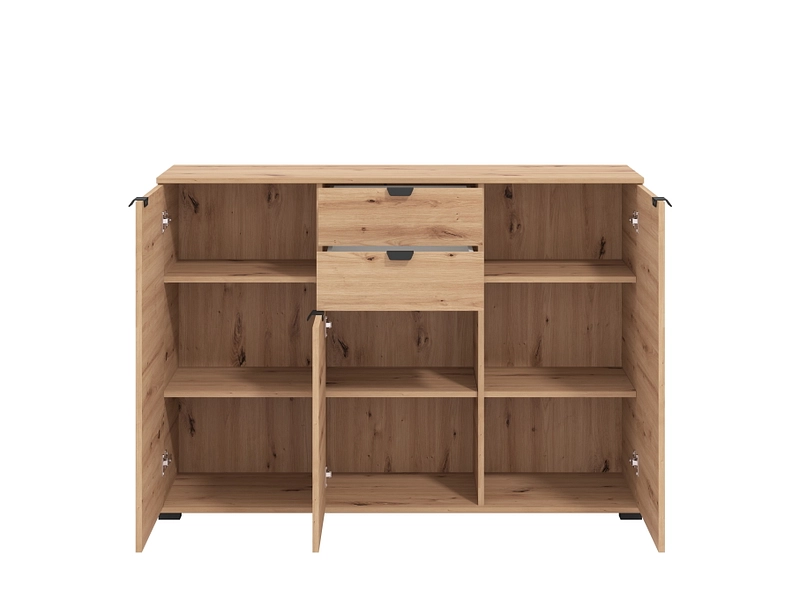 Kommode DUERO 3 Türen 2 Schubladen